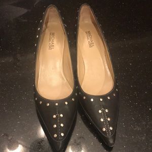 Michael Kors gently used heals with studs sz 7.5